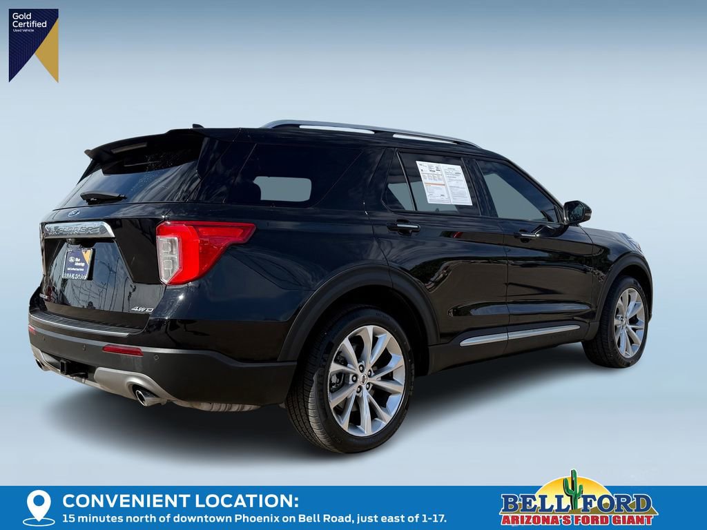 Certified 2023 Ford Explorer Platinum w/ Class IV Trailer Tow Package image 3