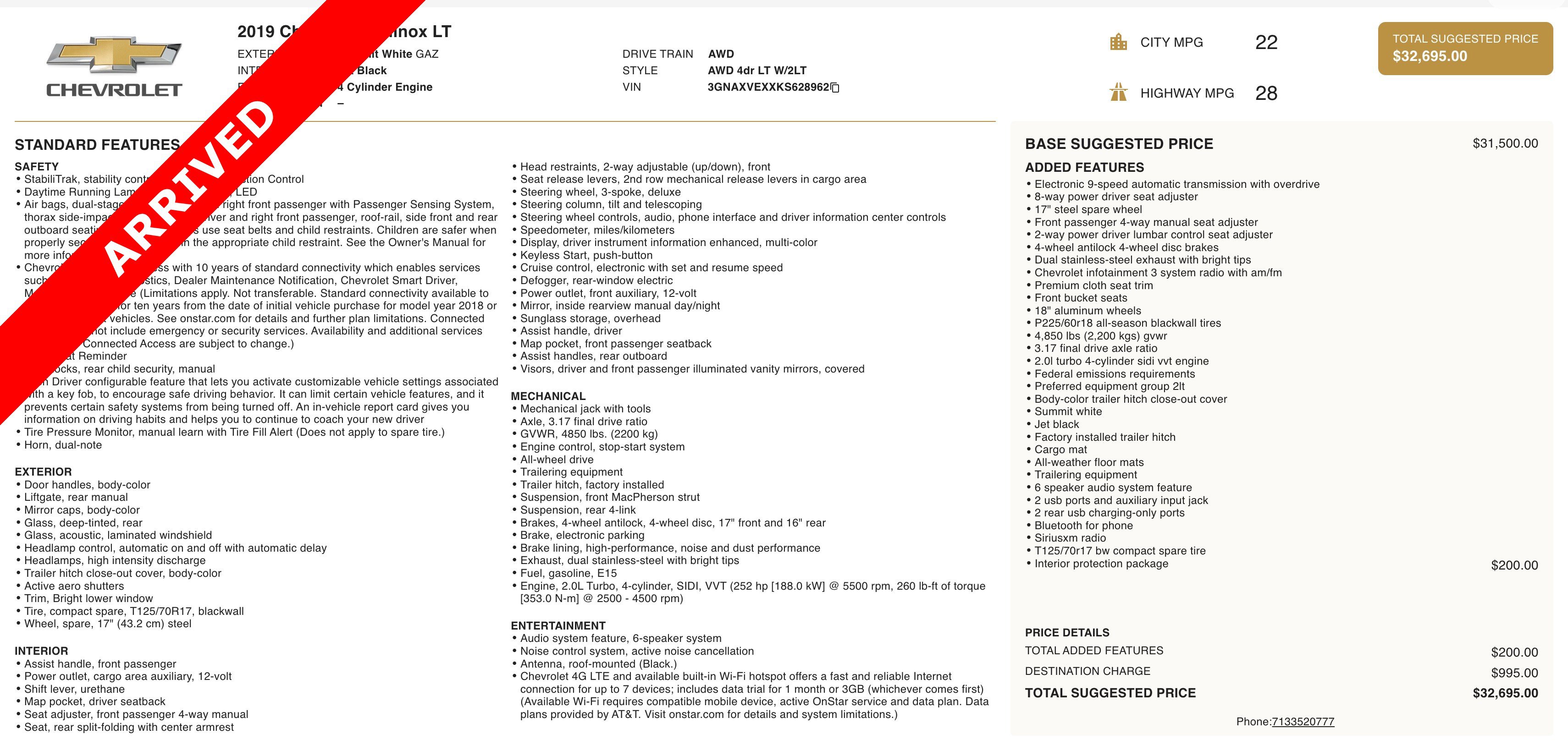 Used 2019 Chevrolet Equinox LT image 4