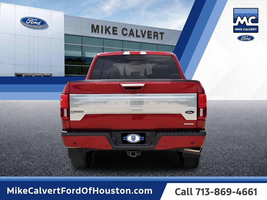 Used 2018 Ford F150 Platinum w/ Equipment Group 701A Luxury AWD/4WD image 3