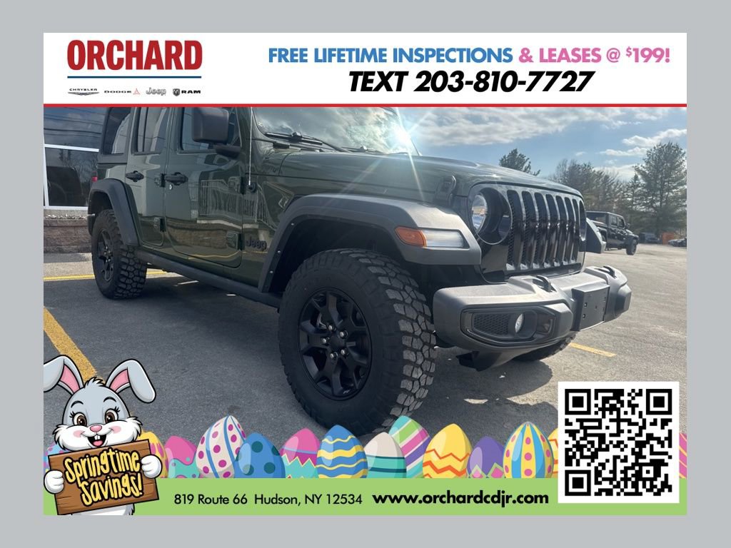 Used 2021 Jeep Wrangler Unlimited Sport
