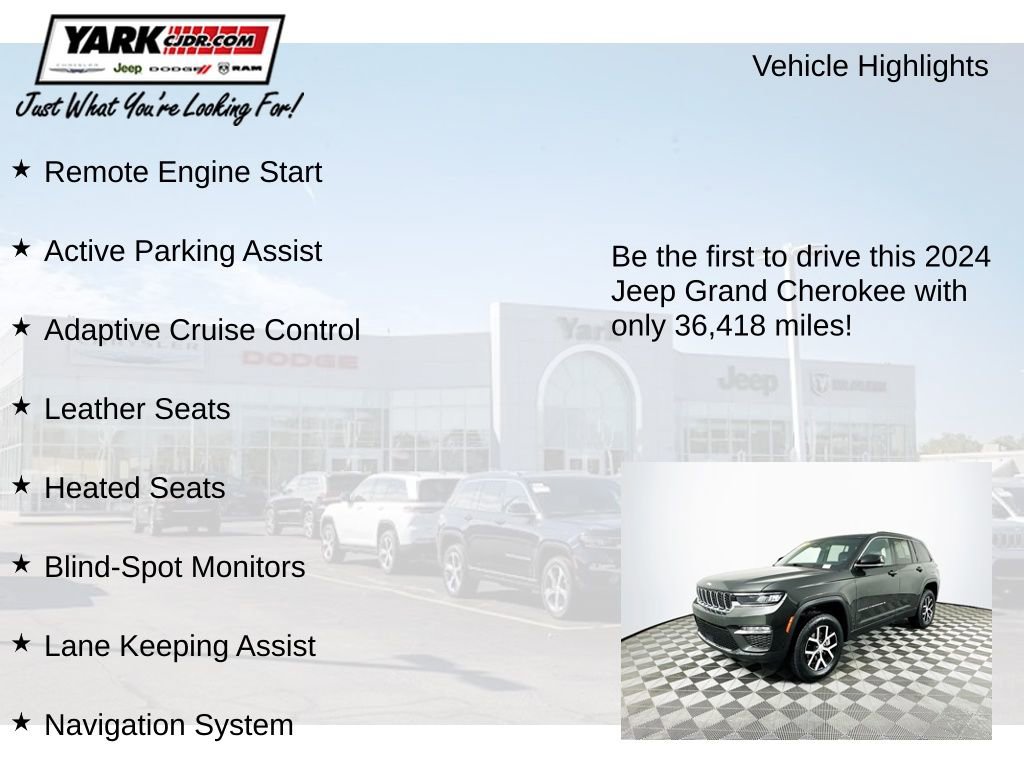 Certified 2024 Jeep Grand Cherokee Limited image 12