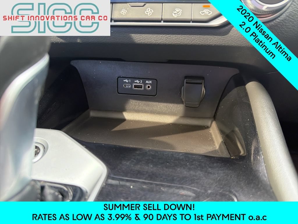 Used 2020 Nissan Altima 2.0 Platinum FWD image 19