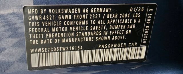New 2026 Volkswagen GTI SE FWD image 39