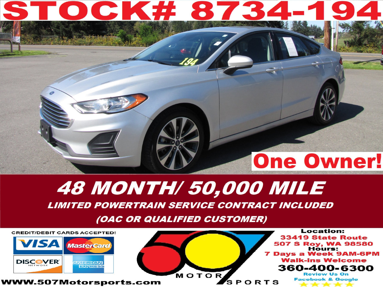 Used 2019 Ford Fusion SE video 1