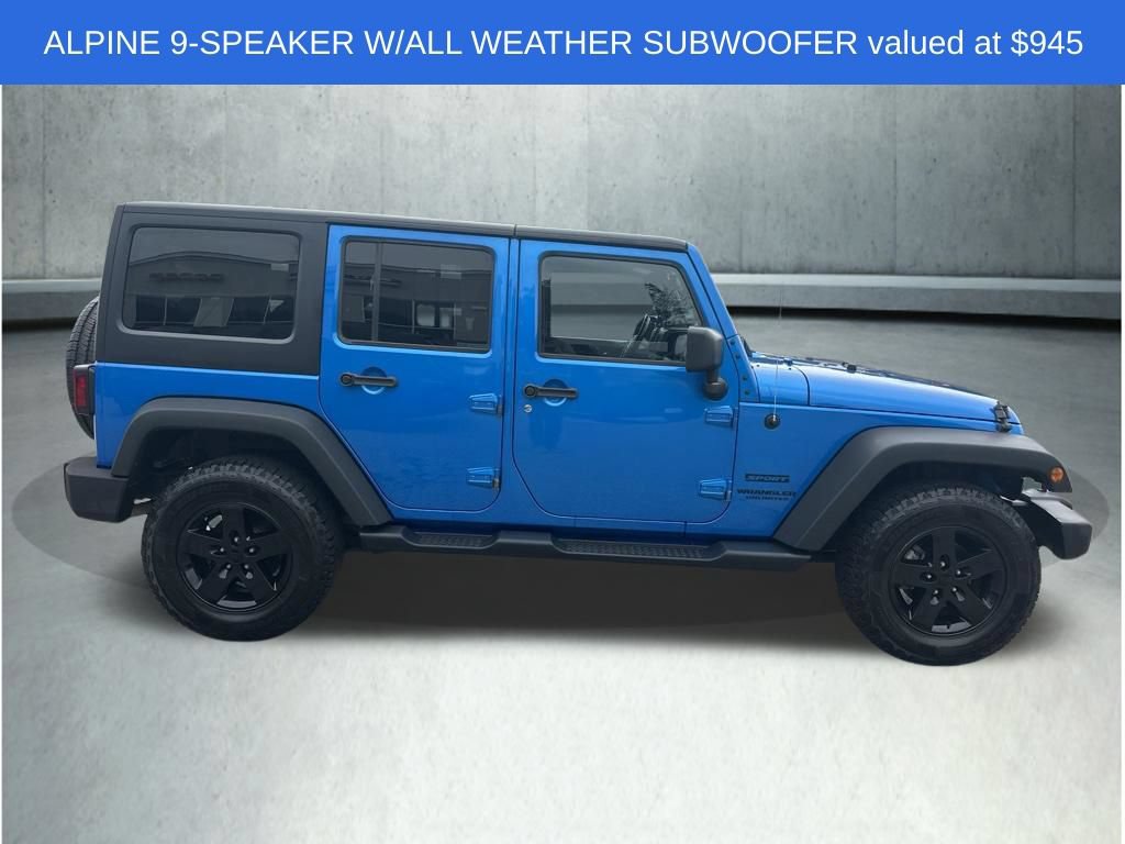 Used 2016 Jeep Wrangler Unlimited Sport w/ Quick Order Package 24S AWD/4WD image 8