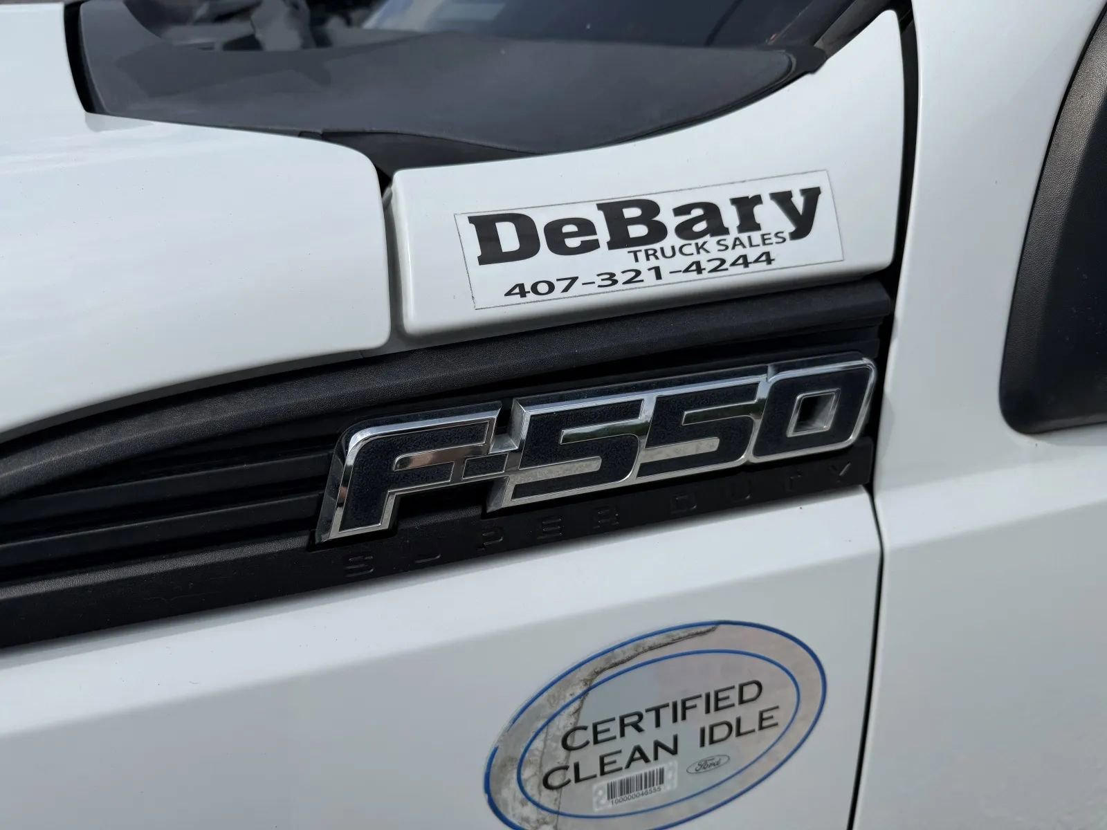 Used 2012 Ford F550 4x4 Regular Cab Super Duty w/ Snow Plow Prep Pkg image 9
