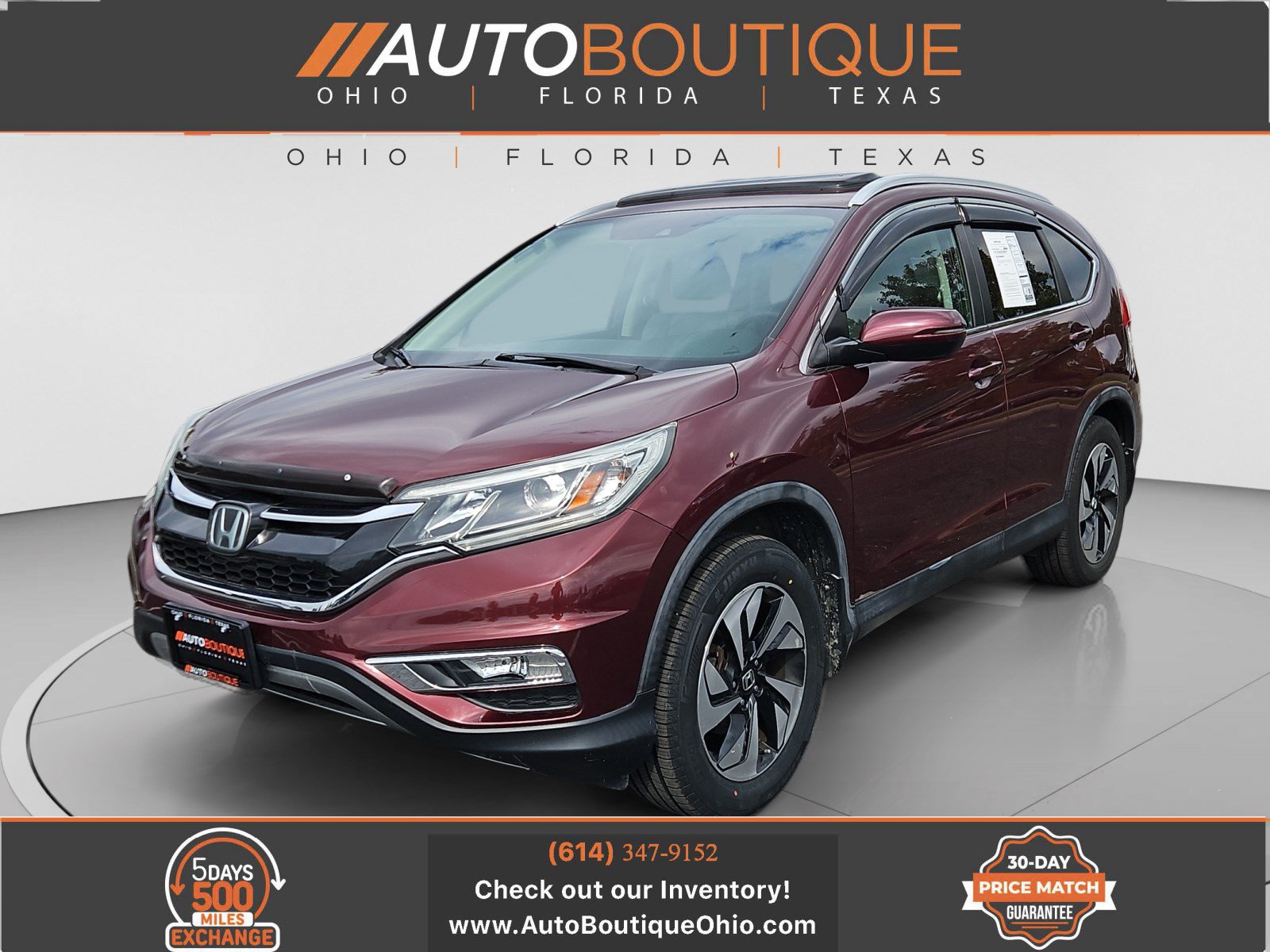 Used 2015 Honda CR-V Touring image 1