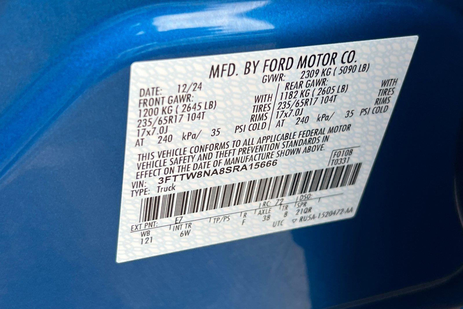 Used 2025 Ford Maverick Tremor image 27