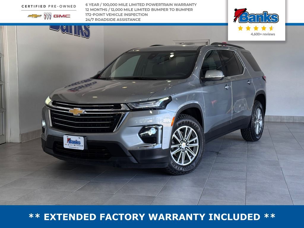 Certified 2023 Chevrolet Traverse LT w/ LPO, Floor Liner Package AWD/4WD image 1