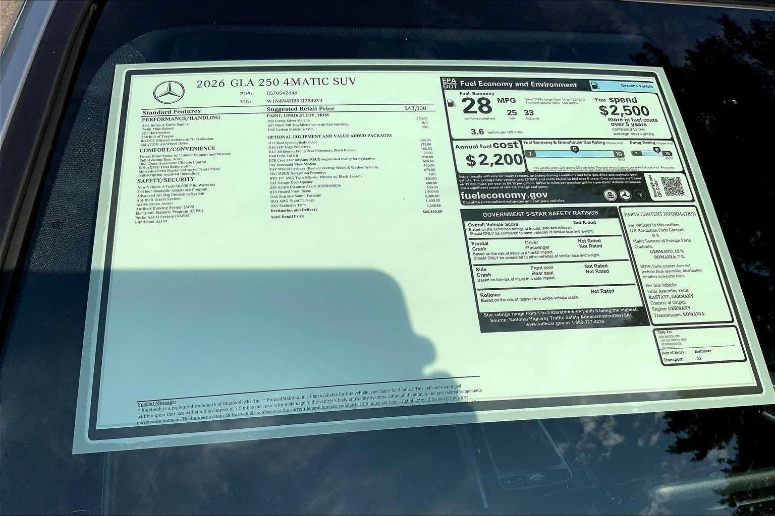 Used 2026 Mercedes-Benz GLA 250 4MATIC image 26