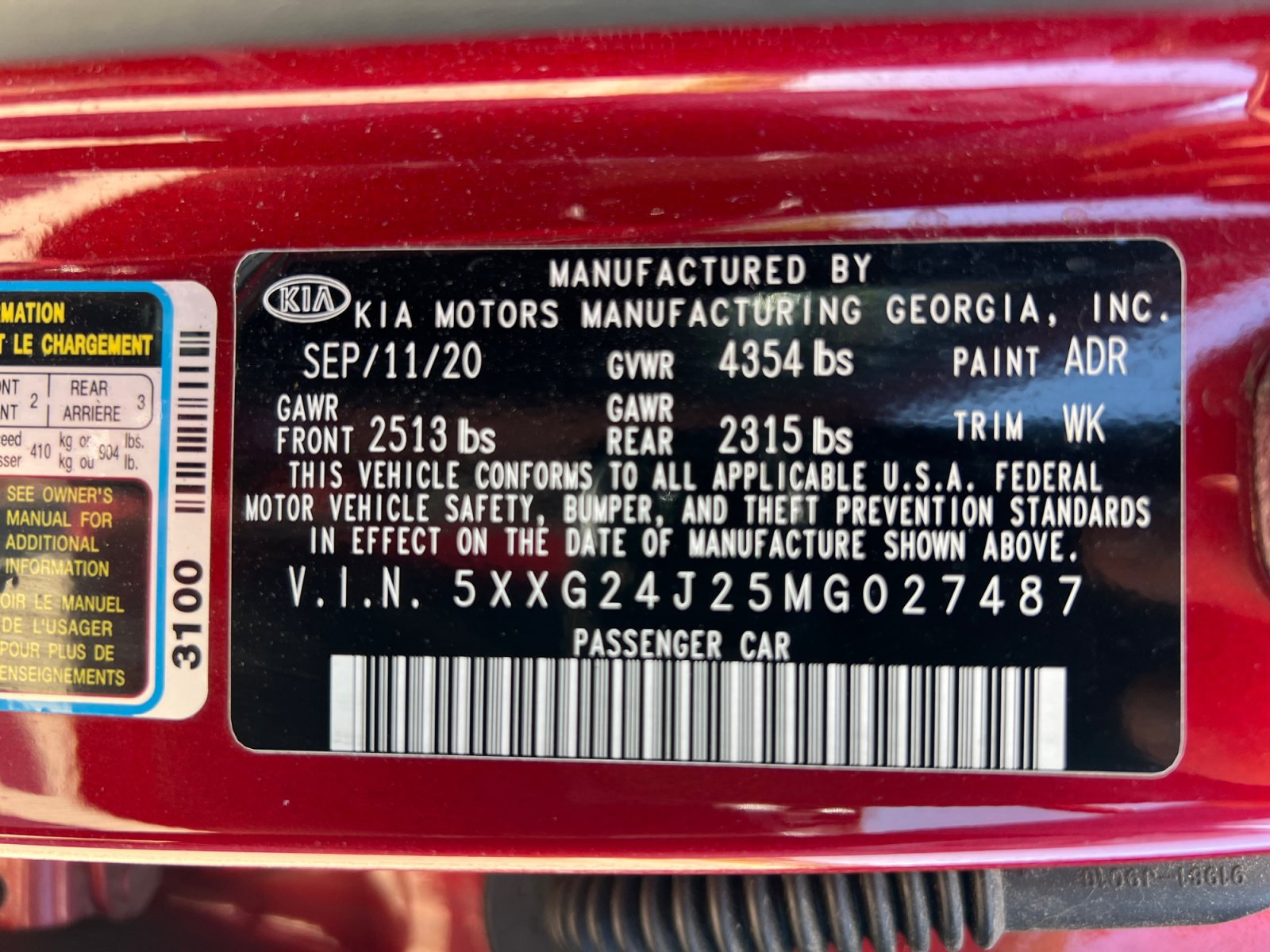 Used 2021 Kia K5 LX FWD image 23