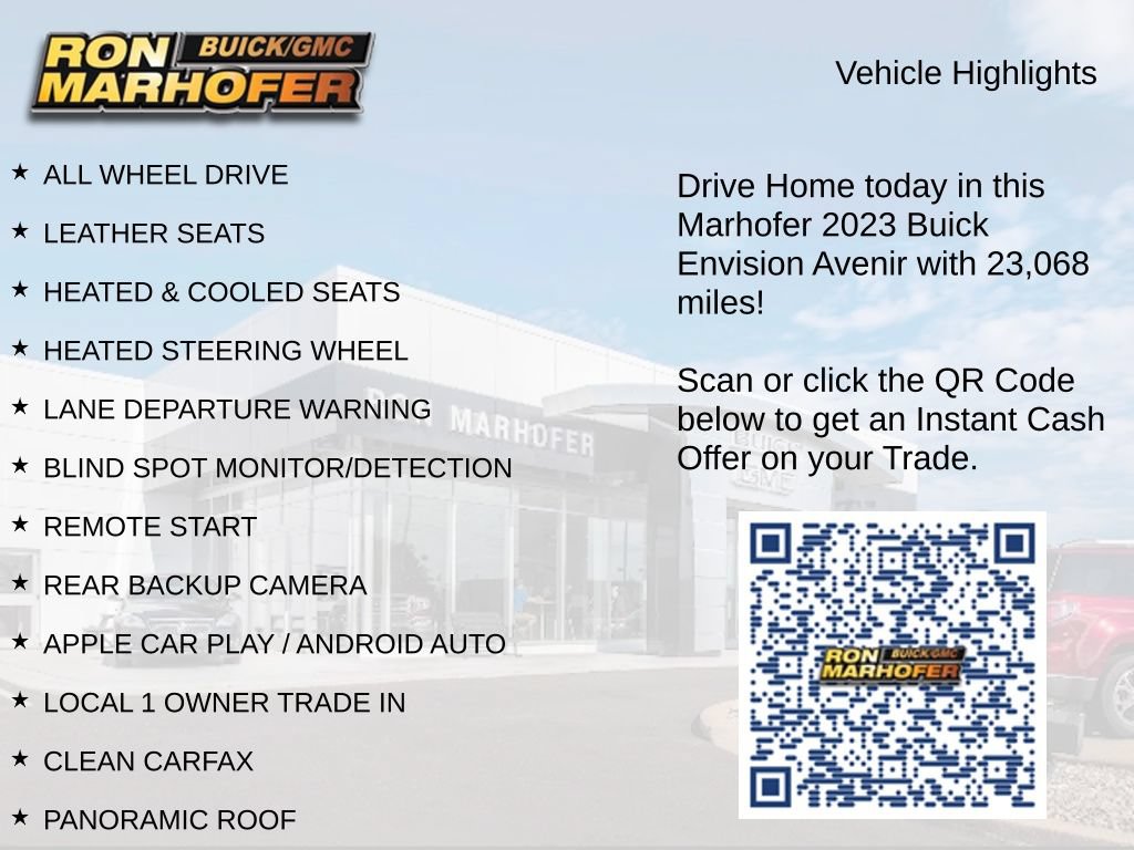 Used 2023 Buick Envision Avenir AWD/4WD image 14