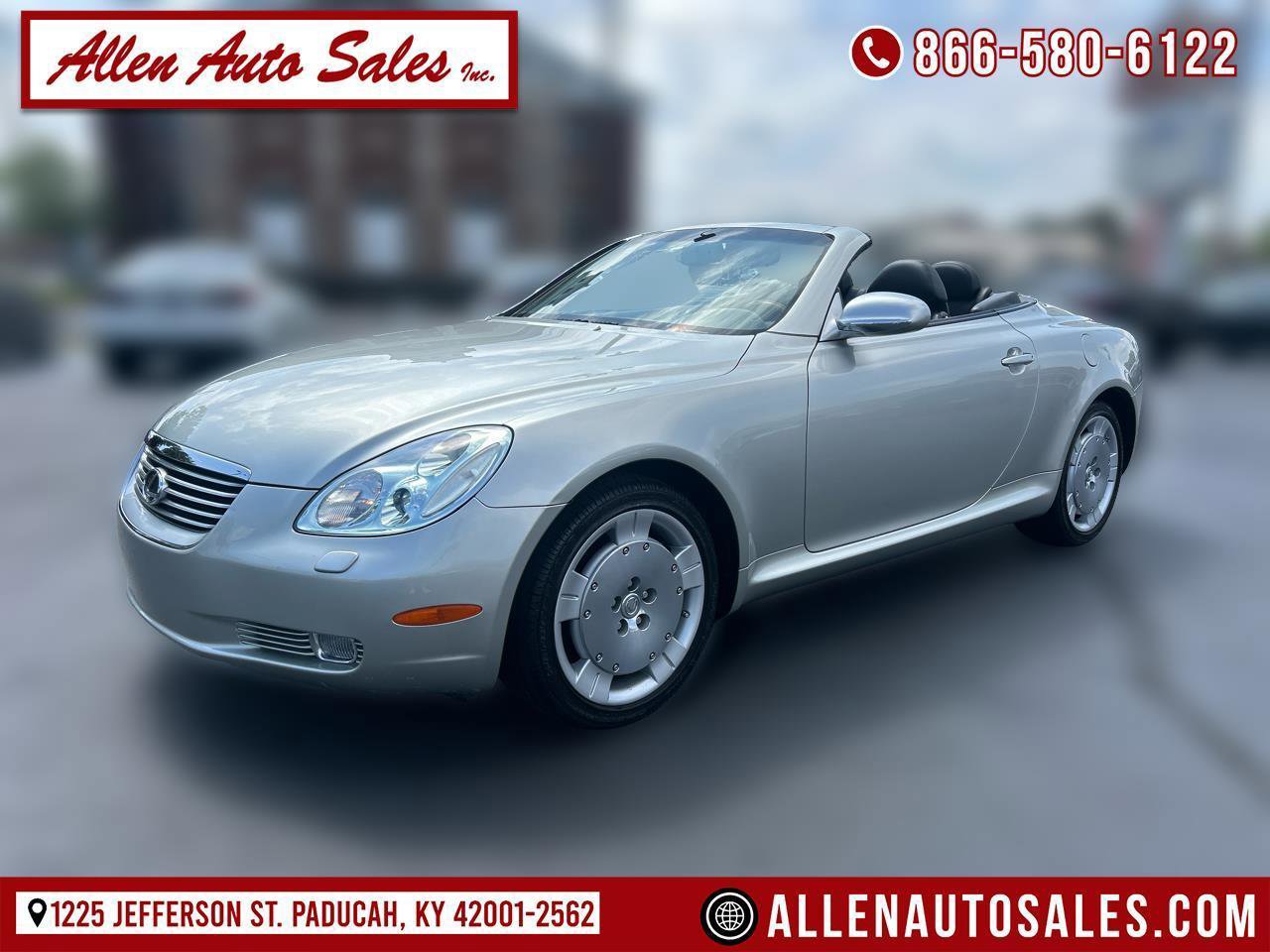 Used 2002 Lexus SC 430 Convertible