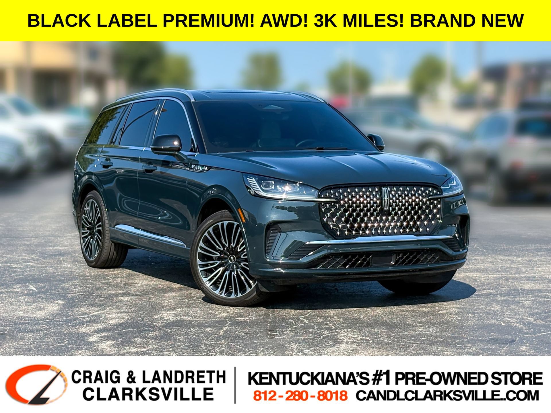 Used 2026 Lincoln Aviator Black Label w/ Dynamic Handling Package AWD/4WD image 1
