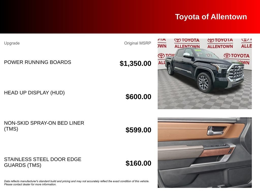 Used 2025 Toyota Tundra 1794 Edition AWD/4WD image 5