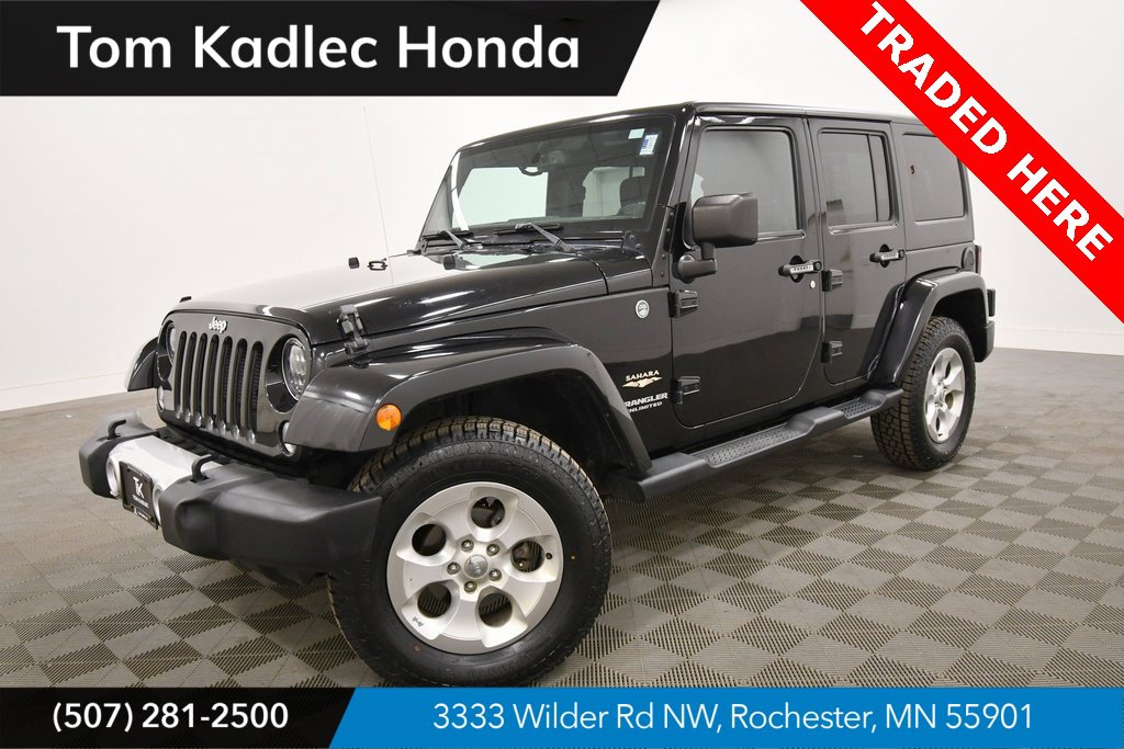 Used 2014 Jeep Wrangler Unlimited Sahara w/ Dual Top Group image 1