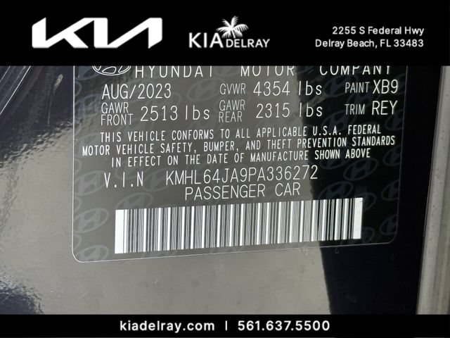 Used 2023 Hyundai Sonata SEL w/ Preferred Accessory Package FWD image 34