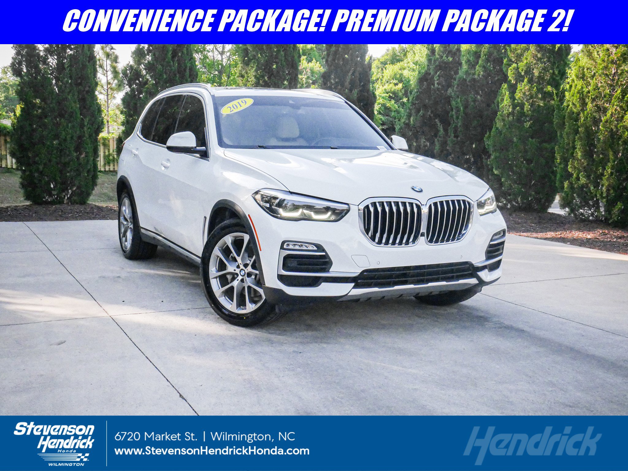 Used 2019 BMW X5 xDrive40i w/ Premium Package 2
