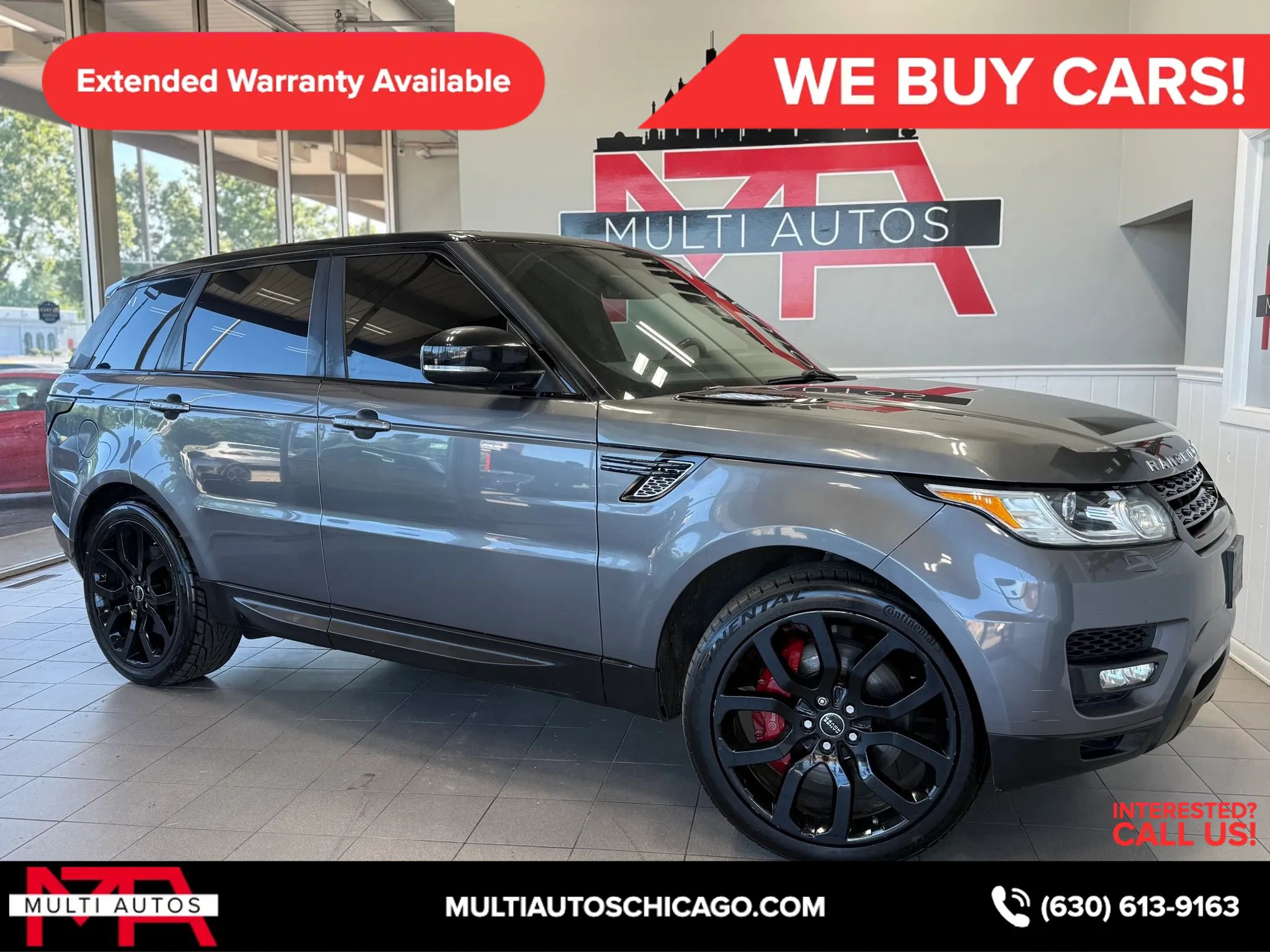 Used 2015 Land Rover Range Rover Sport Supercharged AWD/4WD image 2