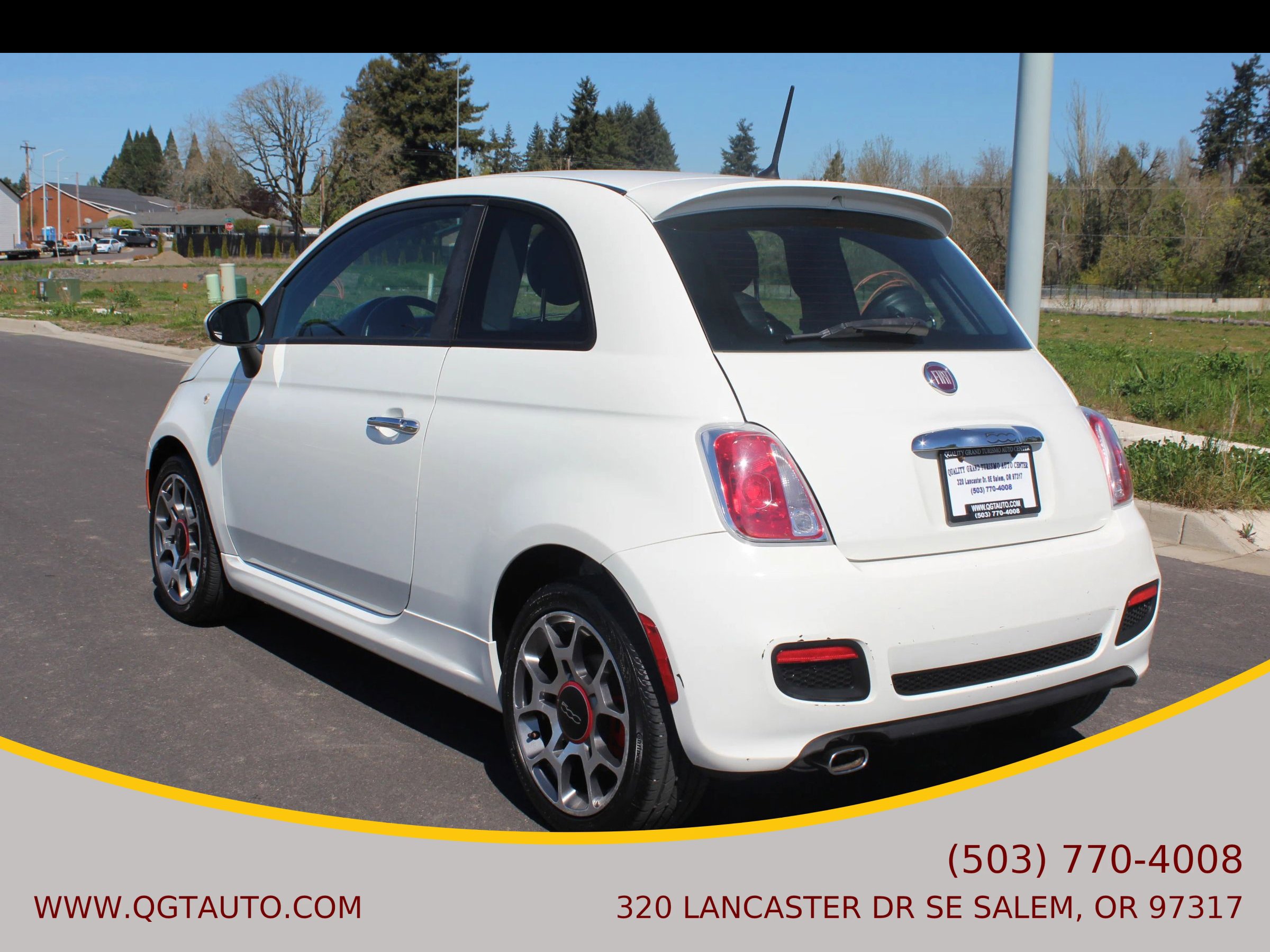 Used 2012 FIAT 500 Sport w/ Safety & Convenience Pkg FWD image 3