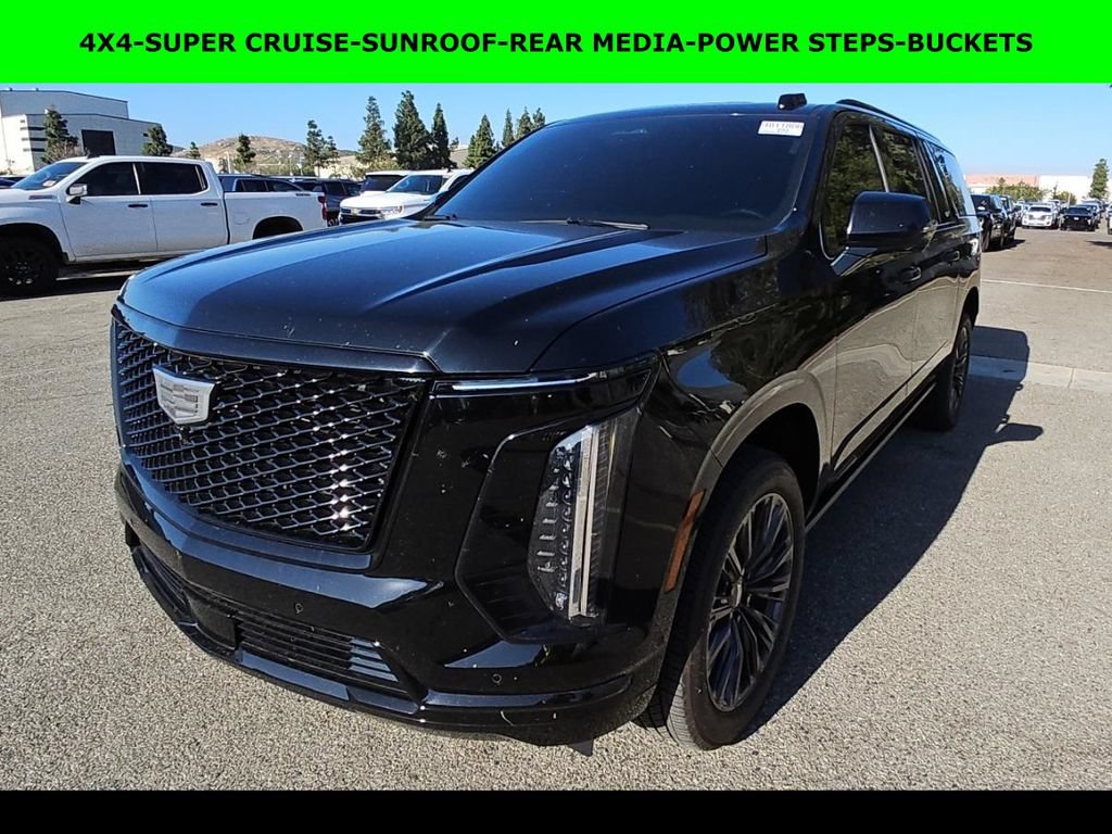 Used 2025 Cadillac Escalade ESV Sport w/ LPO, ONYX Package AWD/4WD image 1