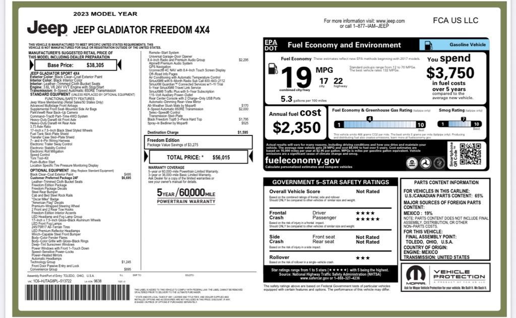 Used 2023 Jeep Gladiator Sport S image 27