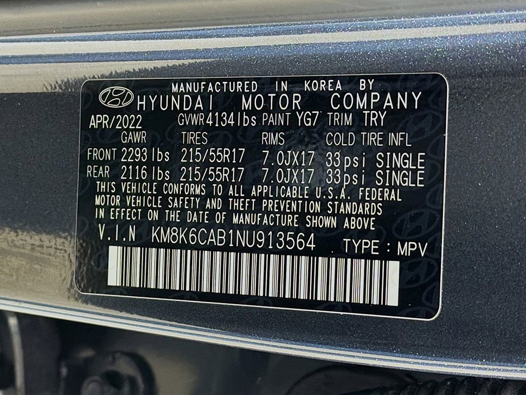 Used 2022 Hyundai Kona SEL image 34