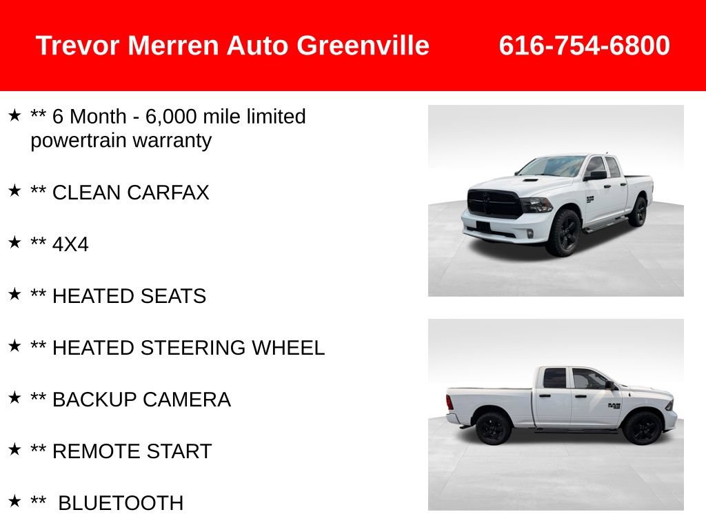 Used 2021 RAM 1500 Express w/ Wheel & Sound Group AWD/4WD image 7
