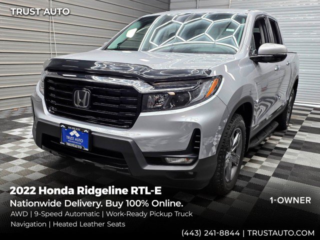 Used 2022 Honda Ridgeline RTL-E image 1
