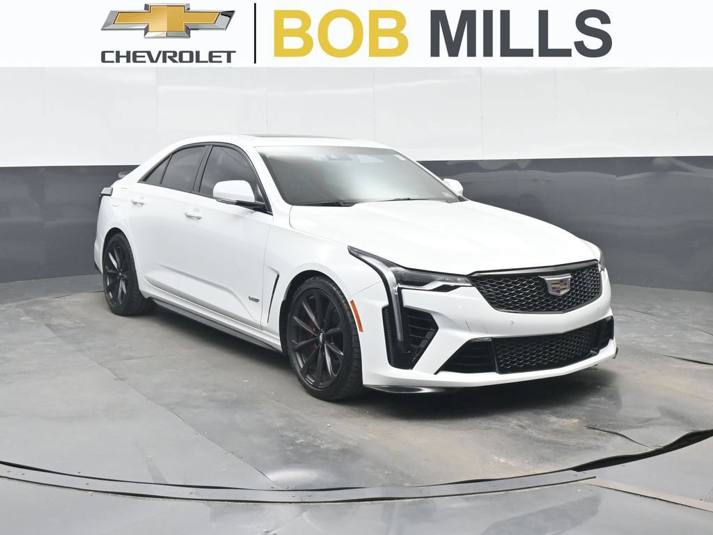 Used 2023 Cadillac CT4 V Blackwing w/ Driver Assist Package RWD image 1