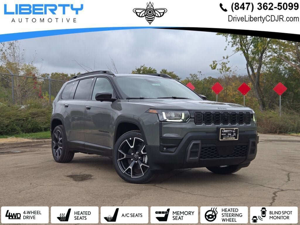 New 2026 Jeep Cherokee Overland AWD/4WD 360° Tour