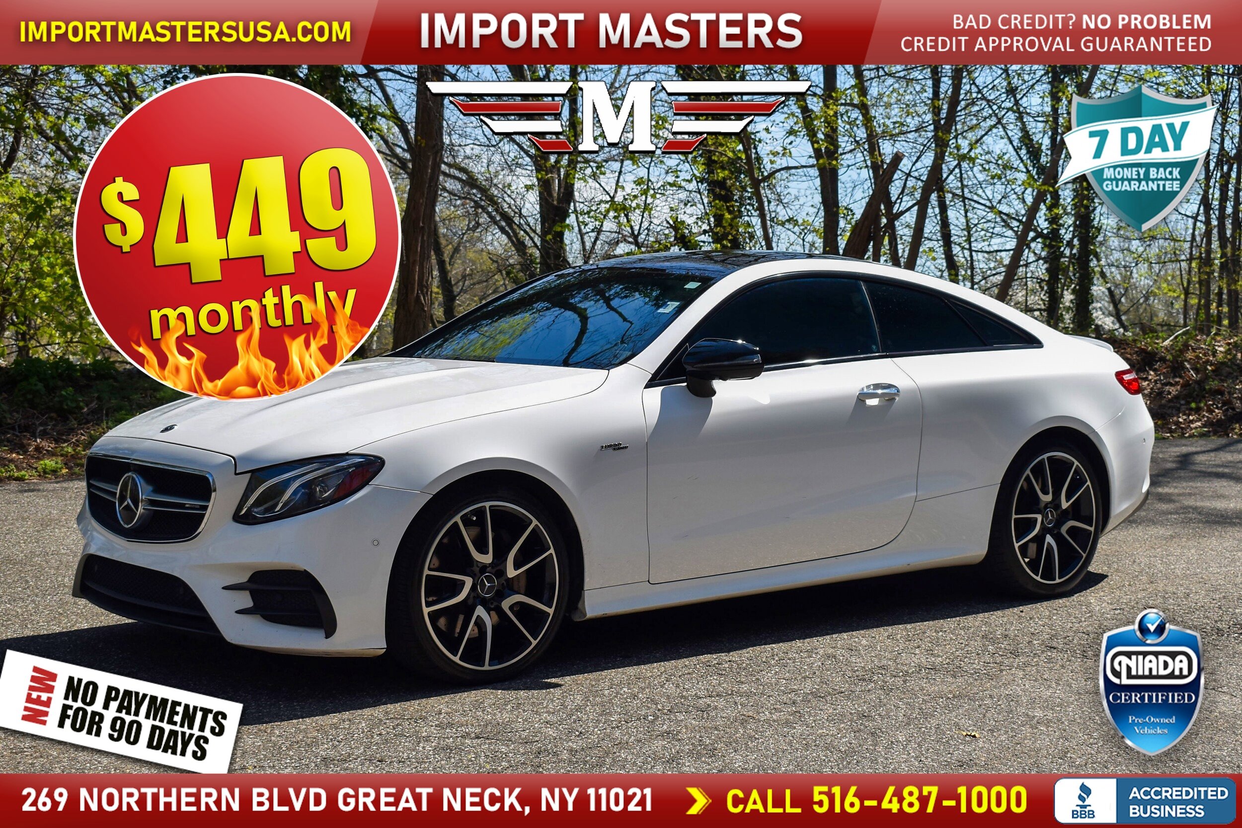Used 2020 Mercedes-Benz E 53 AMG 4MATIC Coupe image 1