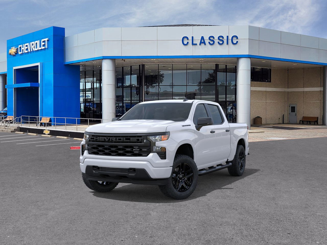 New 2026 Chevrolet Silverado 1500 Custom w/ Turbomax Blackout Package image 8