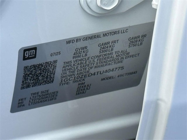 New 2026 Chevrolet Silverado EV LT w/ Plus Package image 14