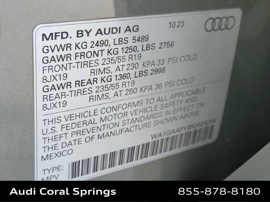 Certified 2024 Audi Q5 2.0T Premium w/ Convenience Package AWD/4WD image 29