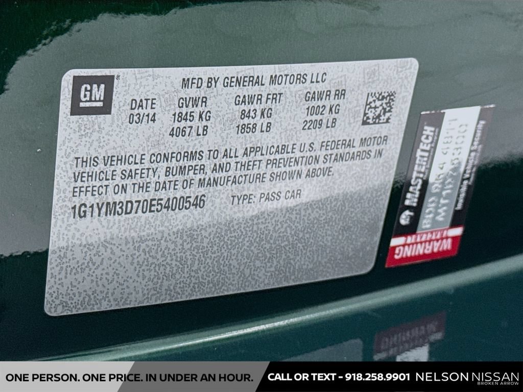 Used 2014 Chevrolet Corvette Stingray Convertible w/ 3LT Preferred Equipment Group RWD image 30