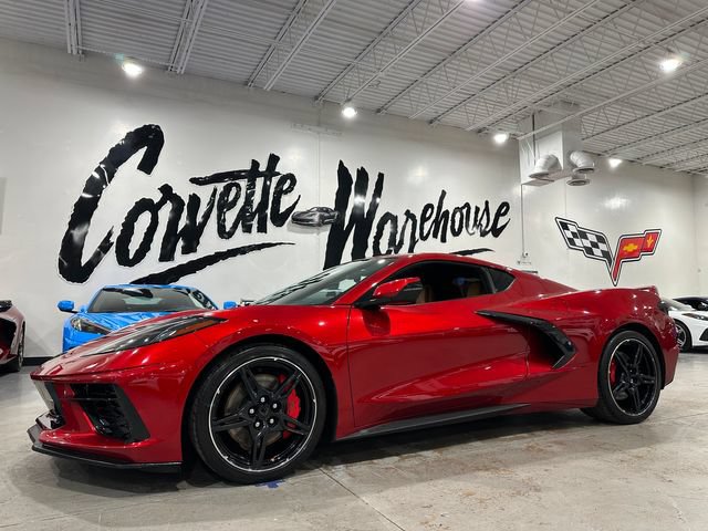 Used 2022 Chevrolet Corvette Stingray Preferred Cpe w/ Z51 Performance Package RWD image 1