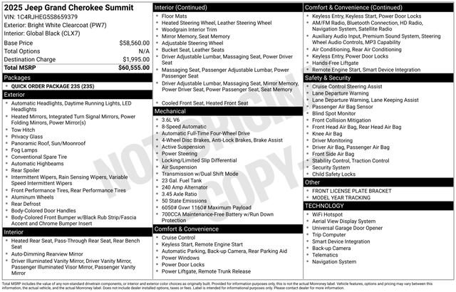 Used 2025 Jeep Grand Cherokee Summit image 5