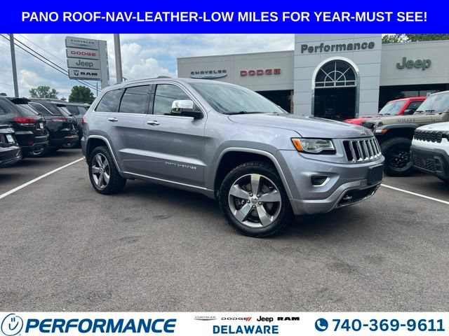 Used 2014 Jeep Grand Cherokee Overland w/ Advanced Technology Group AWD/4WD video 1