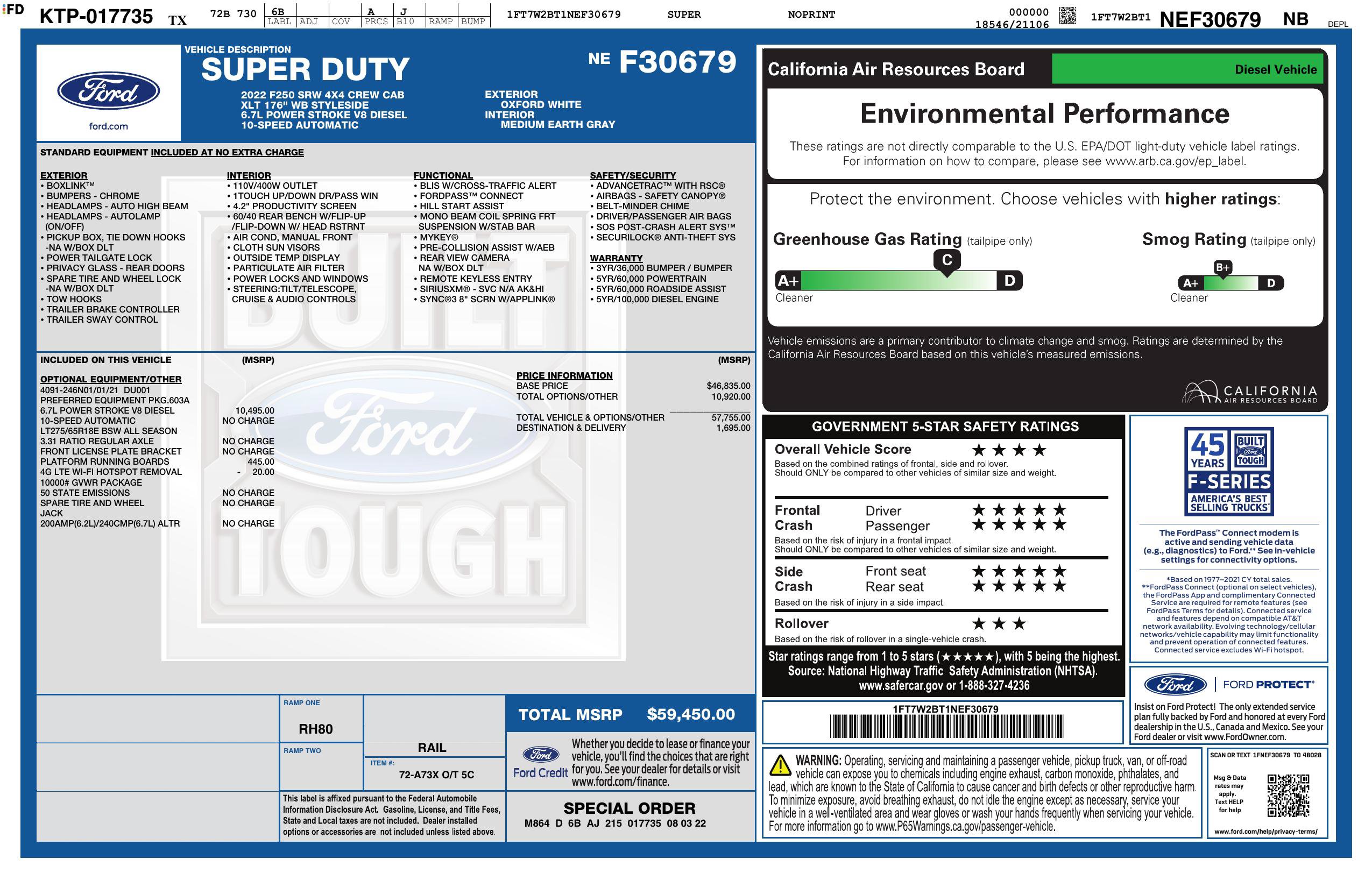 Used 2022 Ford F250 XLT AWD/4WD image 2