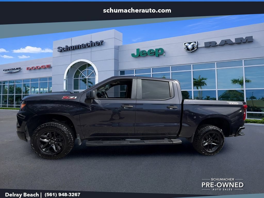 Used 2024 Chevrolet Silverado 1500 Custom Trail Boss AWD/4WD image 4