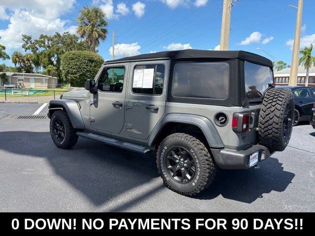 Used 2021 Jeep Wrangler Unlimited Sport AWD/4WD image 4