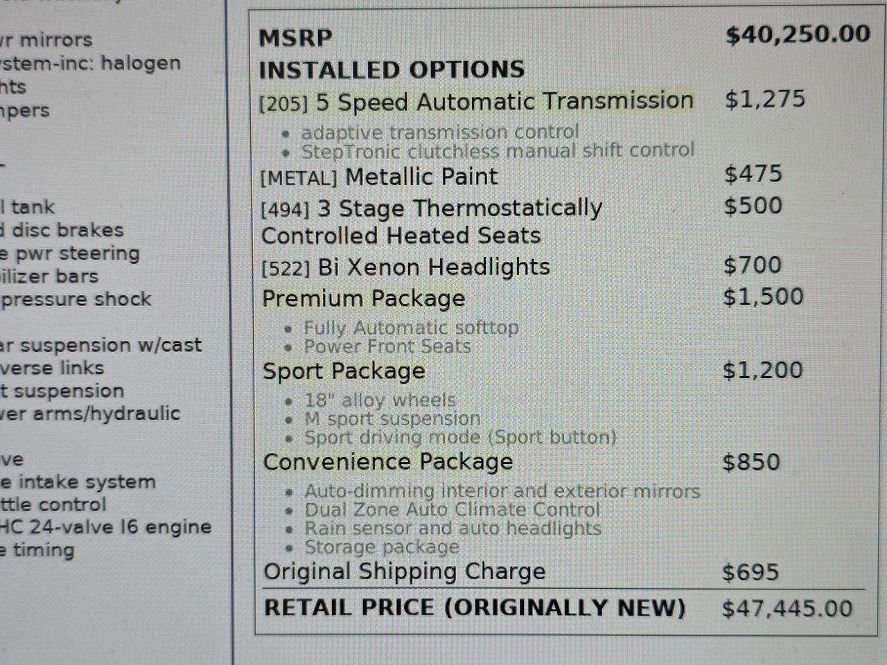 Used 2003 BMW Z4 3.0i image 34