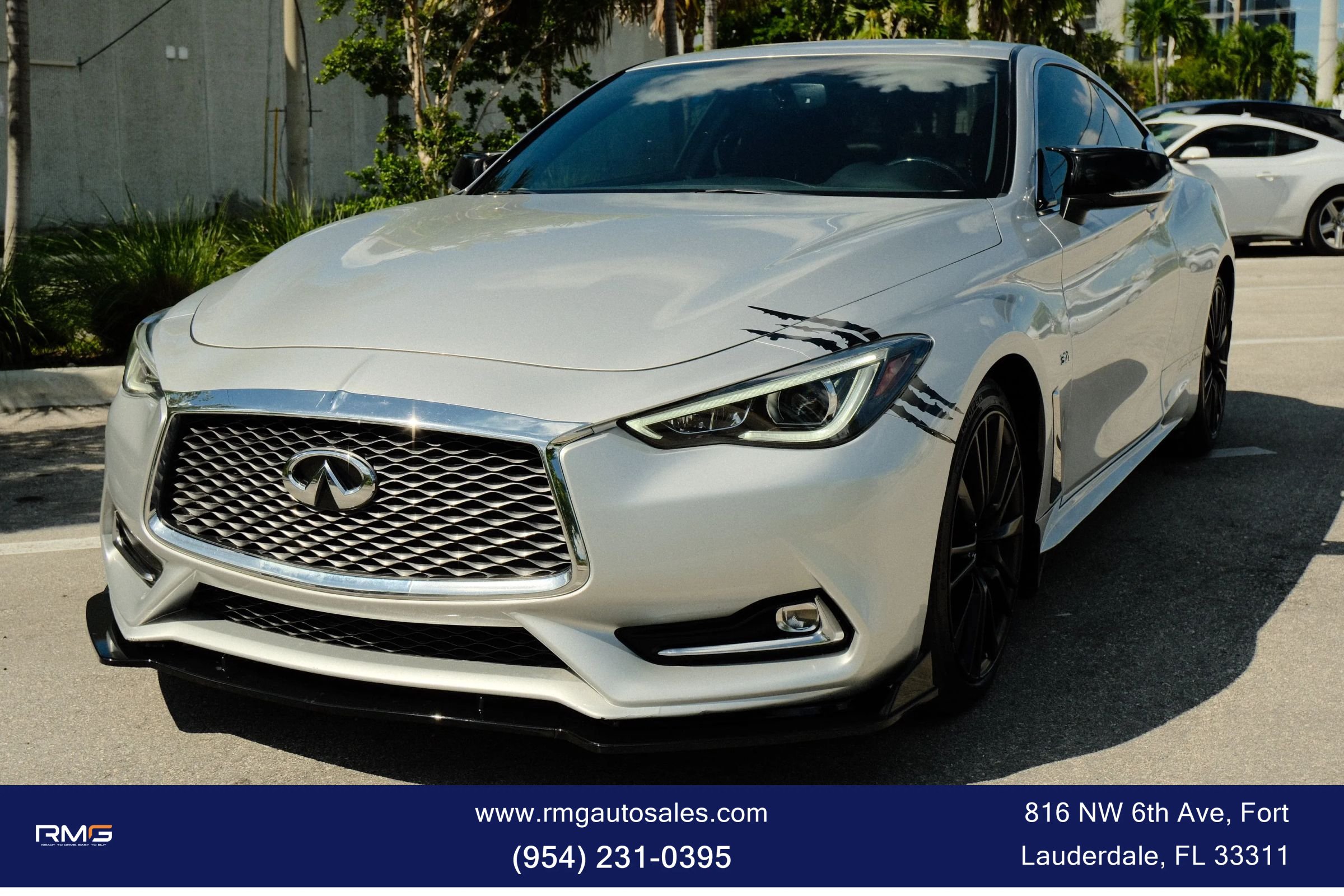 Used 2018 INFINITI Q60 3.0t Luxe RWD image 1
