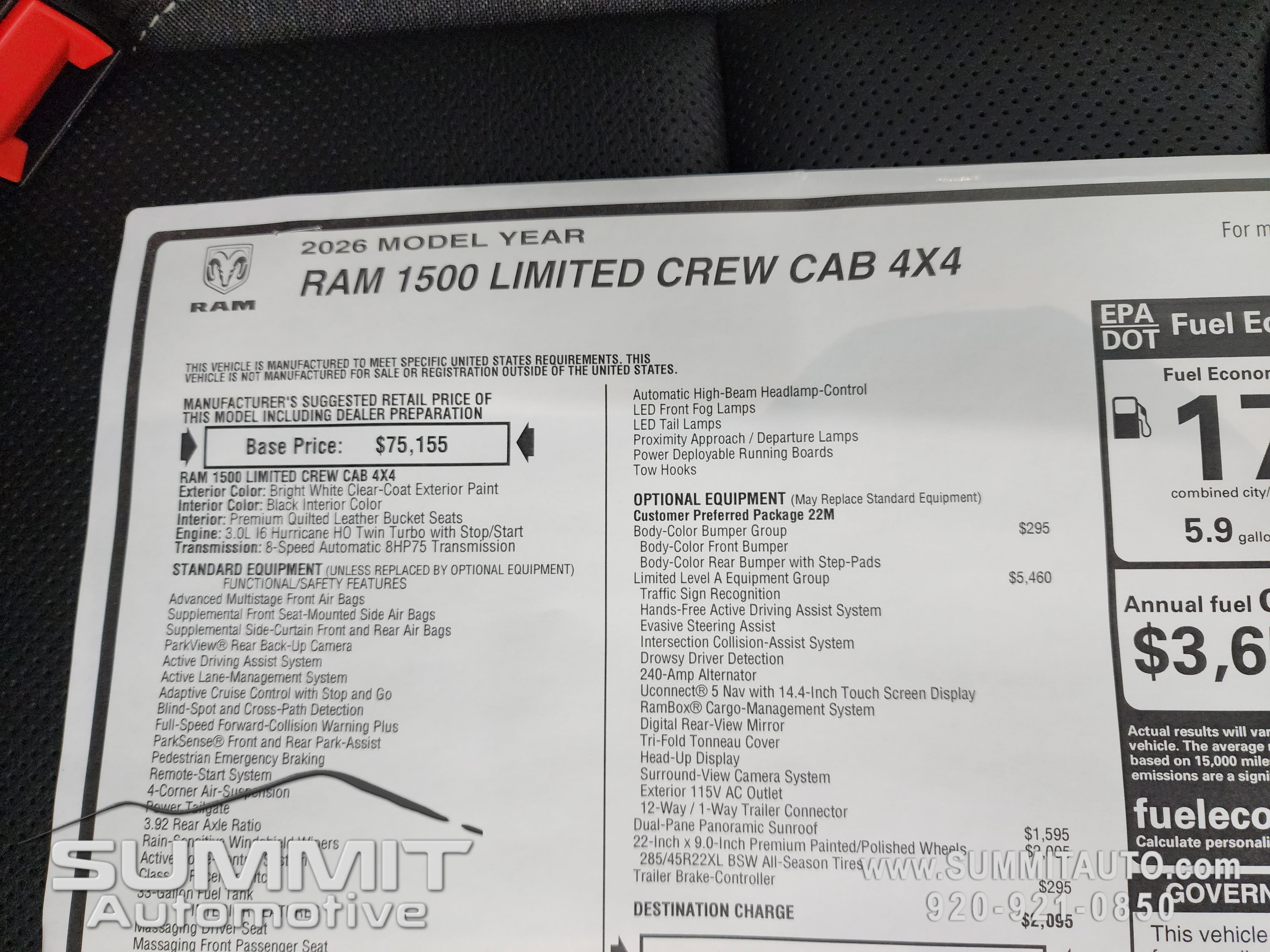 New 2026 RAM 1500 Limited image 40