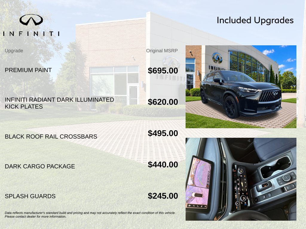 Certified 2026 INFINITI QX60 Sport w/ Dark Cargo Package AWD/4WD image 6