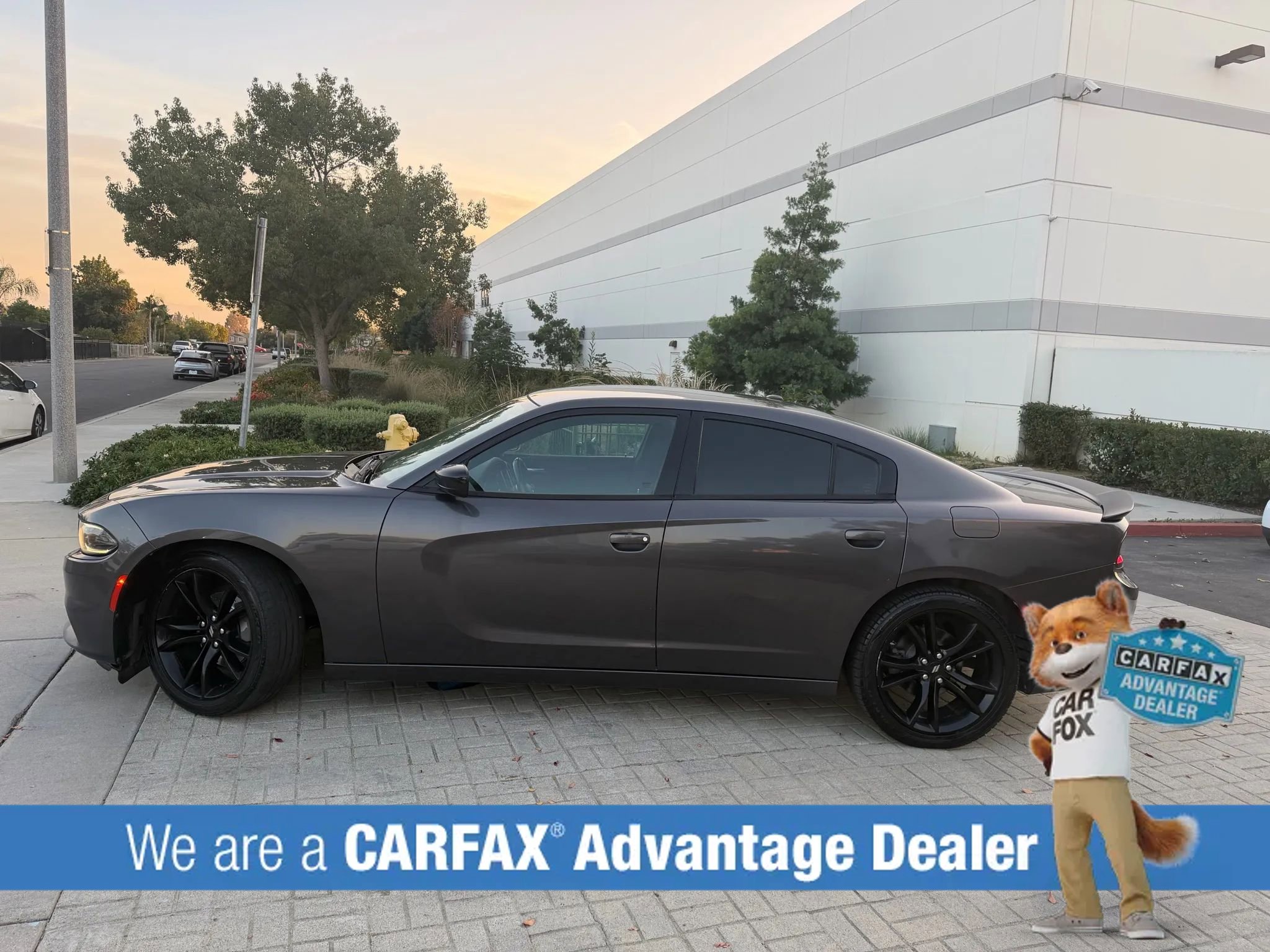 Used 2018 Dodge Charger SXT w/ Blacktop Package image 3