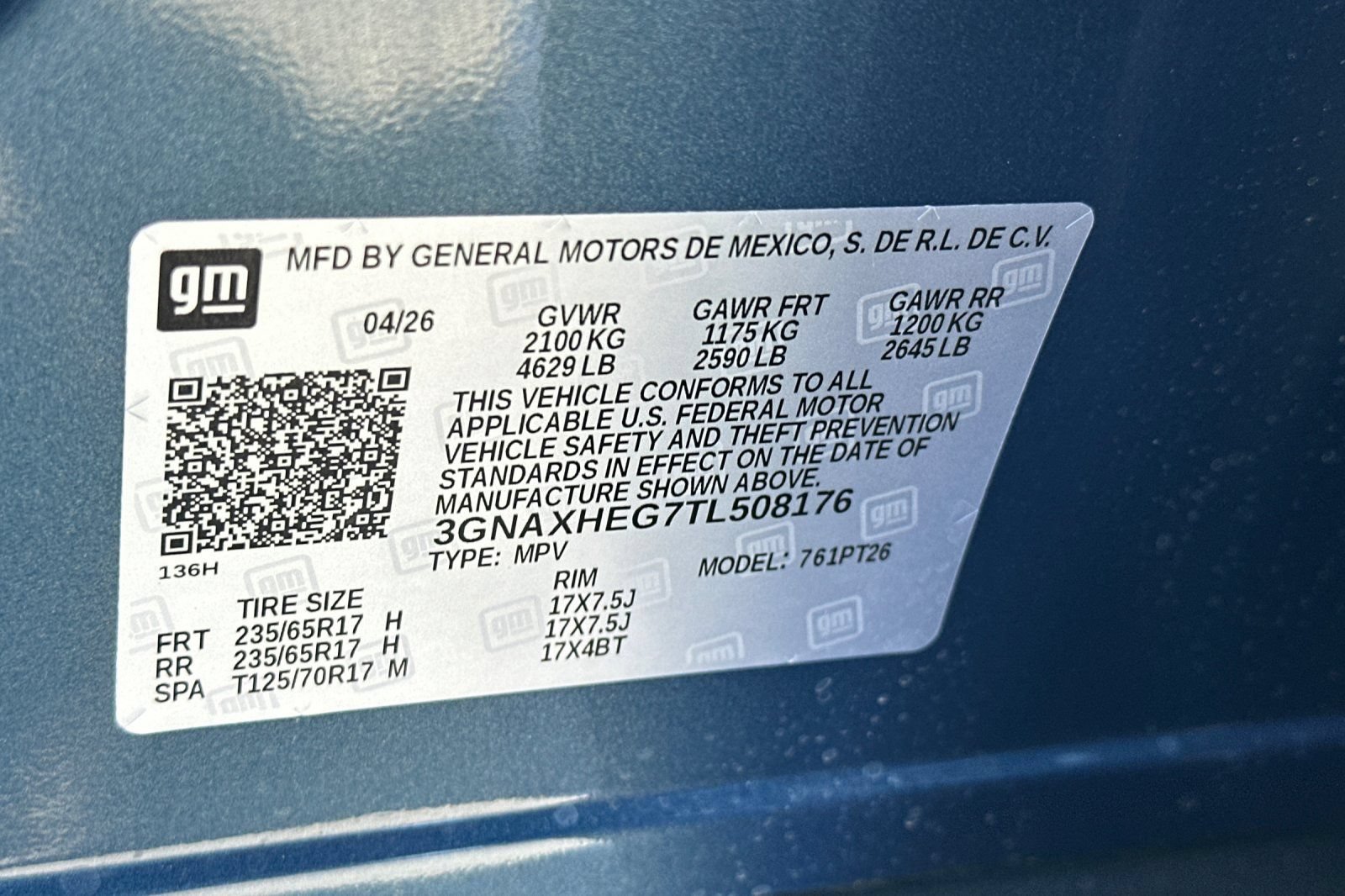 New 2026 Chevrolet Equinox LT w/ Convenience Package II FWD image 32