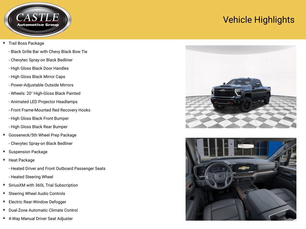 New 2026 Chevrolet Silverado 3500 LT w/ Trail Boss Package AWD/4WD image 15