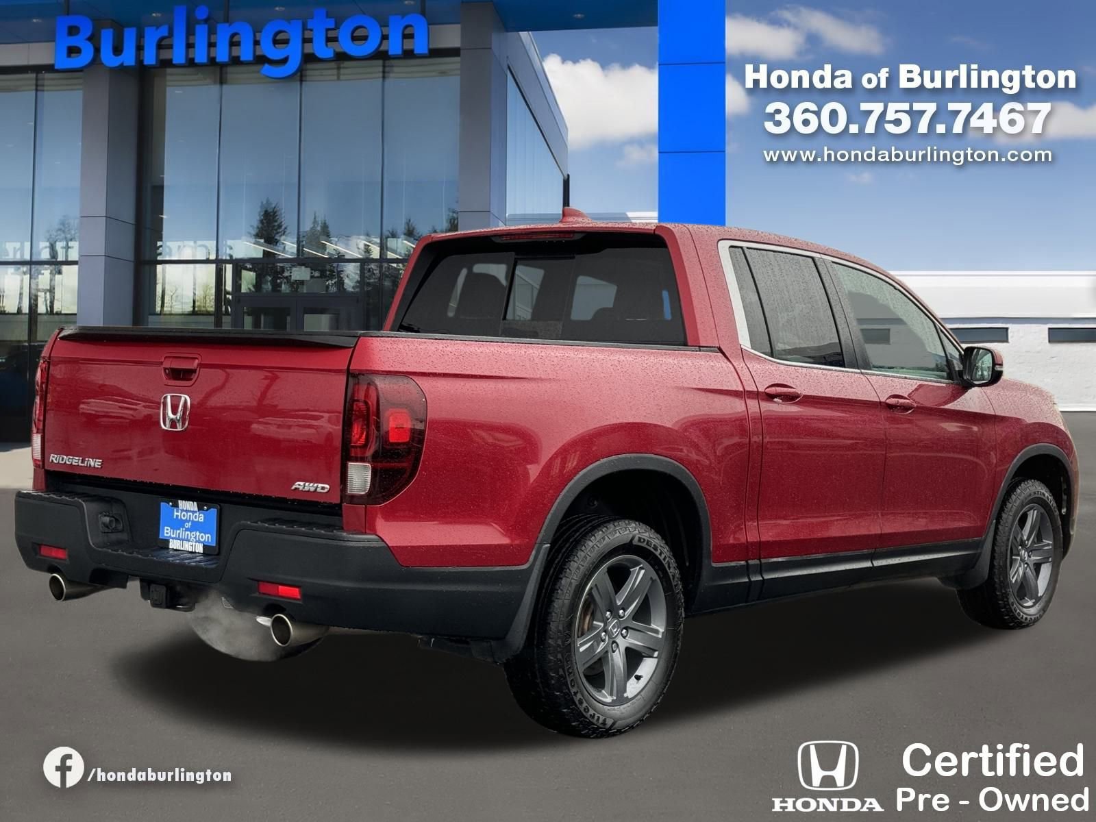 Certified 2022 Honda Ridgeline RTL image 7